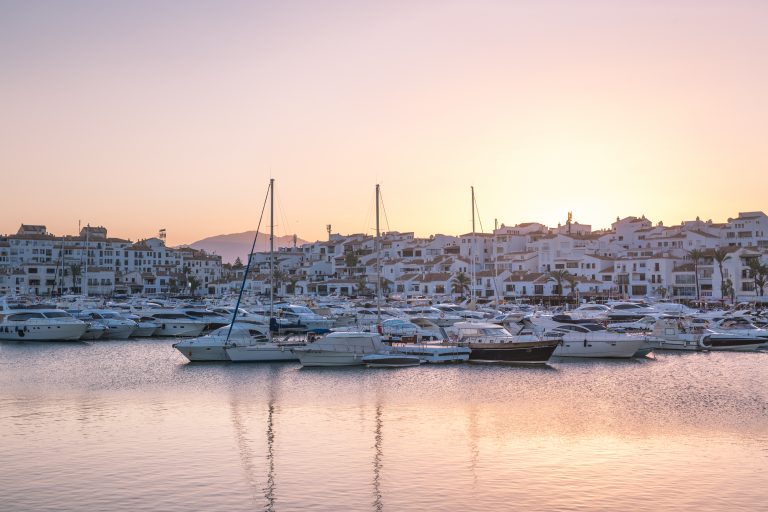 Puerto Banús, the most recognized luxury emblem of Marbella